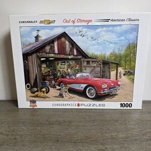1959 Corvette - 1000 Piece Jigsaw Puzzle by Eurographics
